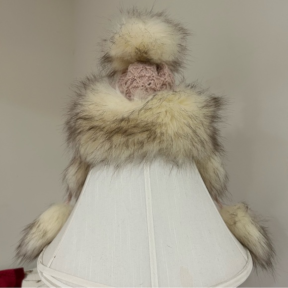 Village House Women’s Bajka Faux Fur Earflap Hat Made In Poland Pink One Size - Picture 2 of 8